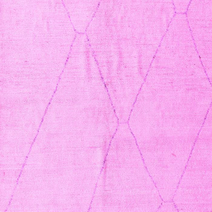 Solid Pink Modern Rug, abs5245pnk