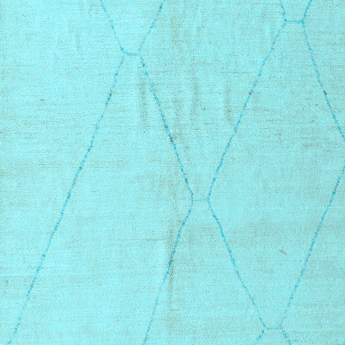 Solid Light Blue Modern Rug, abs5245lblu