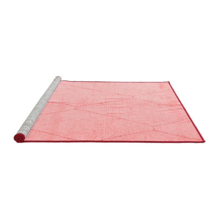 Modern Red Washable Rugs