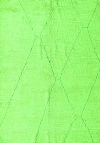 Solid Green Modern Rug, abs5245grn