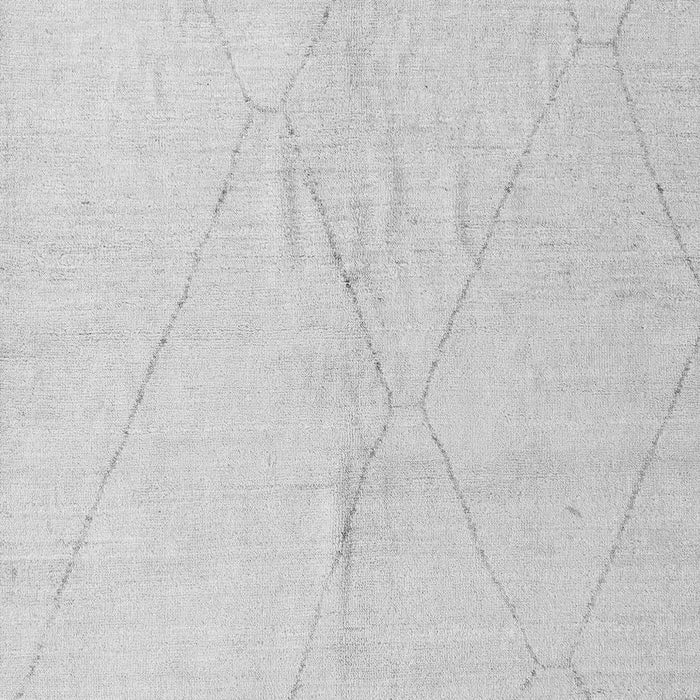 Solid Gray Modern Rug, abs5245gry