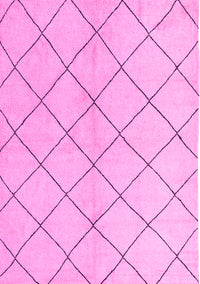 Solid Pink Modern Rug, abs5246pnk