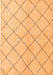 Solid Orange Modern Rug, abs5246org