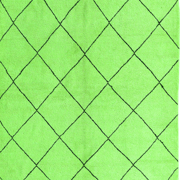 Solid Green Modern Rug, abs5246grn