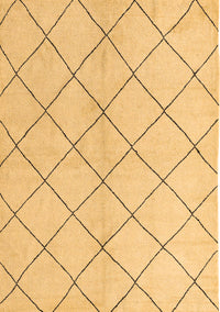 Solid Brown Modern Rug, abs5246brn