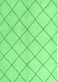 Solid Emerald Green Modern Rug, abs5246emgrn