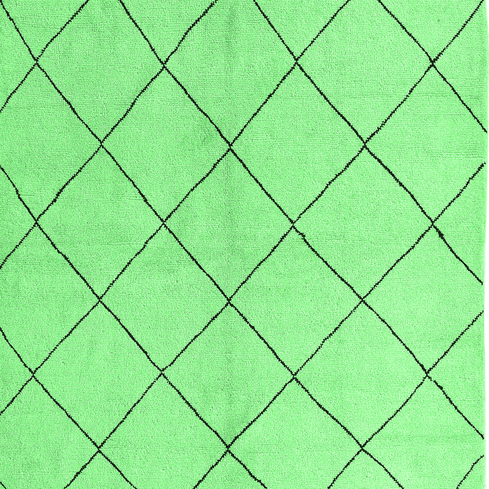 Solid Emerald Green Modern Rug, abs5246emgrn
