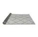 Sideview of Solid Gray Modern Rug, abs5246gry