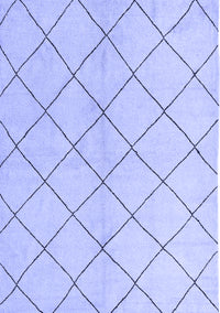 Solid Blue Modern Rug, abs5246blu