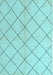 Solid Light Blue Modern Rug, abs5246lblu