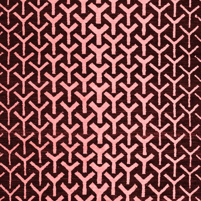 Abstract Red Modern Area Rugs