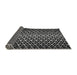 Sideview of Abstract Gray Modern Rug, abs5247gry