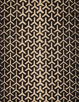 Abstract Camel Brown Modern Rug, abs5247