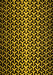 Abstract Yellow Modern Rug, abs5247yw