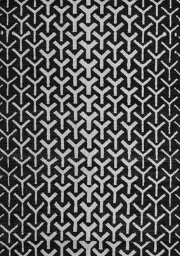 Abstract Gray Modern Rug, abs5247gry