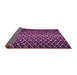 Sideview of Abstract Pink Modern Rug, abs5247pnk