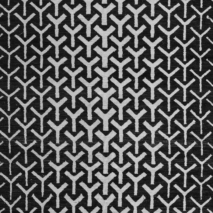 Machine Washable Abstract Gray Modern Rug, wshabs5247gry