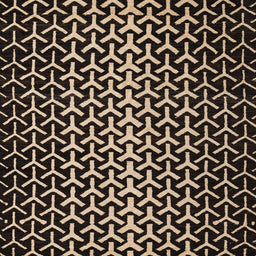 Square Abstract Camel Brown Modern Rug, abs5247