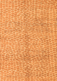 Abstract Orange Modern Rug, abs5248org