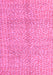 Machine Washable Abstract Pink Modern Rug, wshabs5248pnk