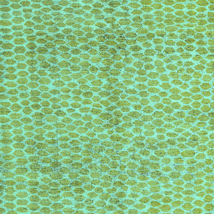Abstract Turquoise Modern Rug, abs5248turq