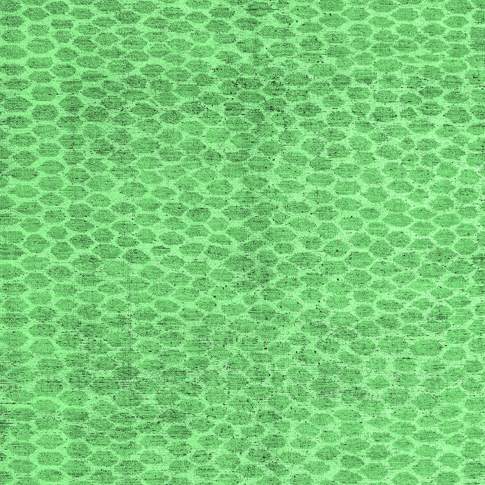 Machine Washable Abstract Emerald Green Modern Area Rugs, wshabs5248emgrn