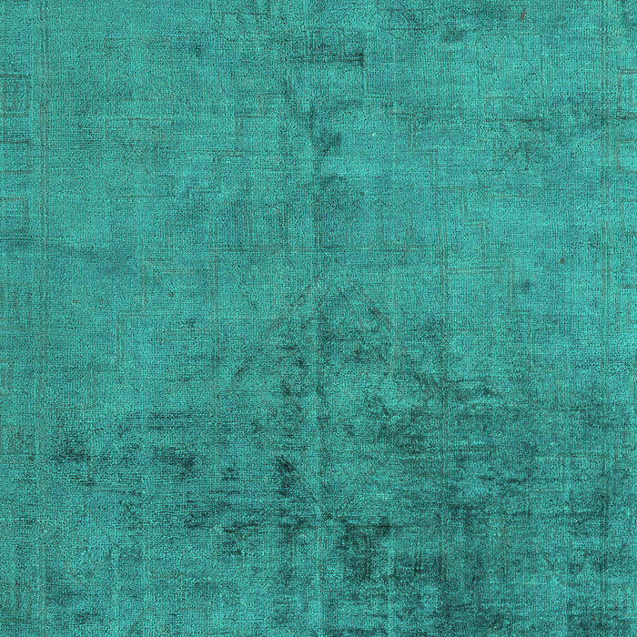 Machine Washable Abstract Turquoise Modern Area Rugs, wshabs5249turq