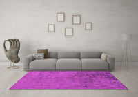 Machine Washable Abstract Pink Modern Rug, wshabs5249pnk