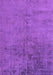 Machine Washable Abstract Purple Modern Area Rugs, wshabs5249pur