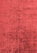 Abstract Red Modern Area Rugs