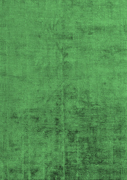 Abstract Emerald Green Modern Rug, abs5249emgrn