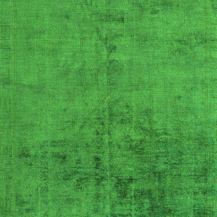 Machine Washable Abstract Green Modern Area Rugs, wshabs5249grn