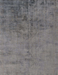 Machine Washable Abstract Gunmetal Gray Rug, wshabs5249