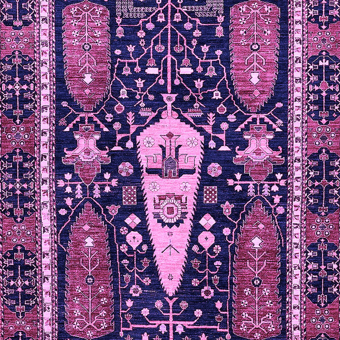 Abstract Purple Modern Rug, abs524pur