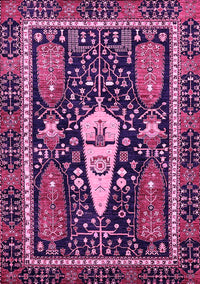 Abstract Pink Modern Rug, abs524pnk