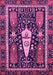 Abstract Pink Modern Rug, abs524pnk