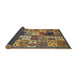 Sideview of Abstract Bakers Brown Southwestern Rug, abs525