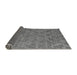 Sideview of Abstract Gray Modern Rug, abs5250gry