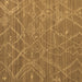 Square Abstract Brown Modern Rug, abs5250brn