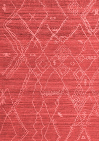 Abstract Red Modern Rug, abs5250red