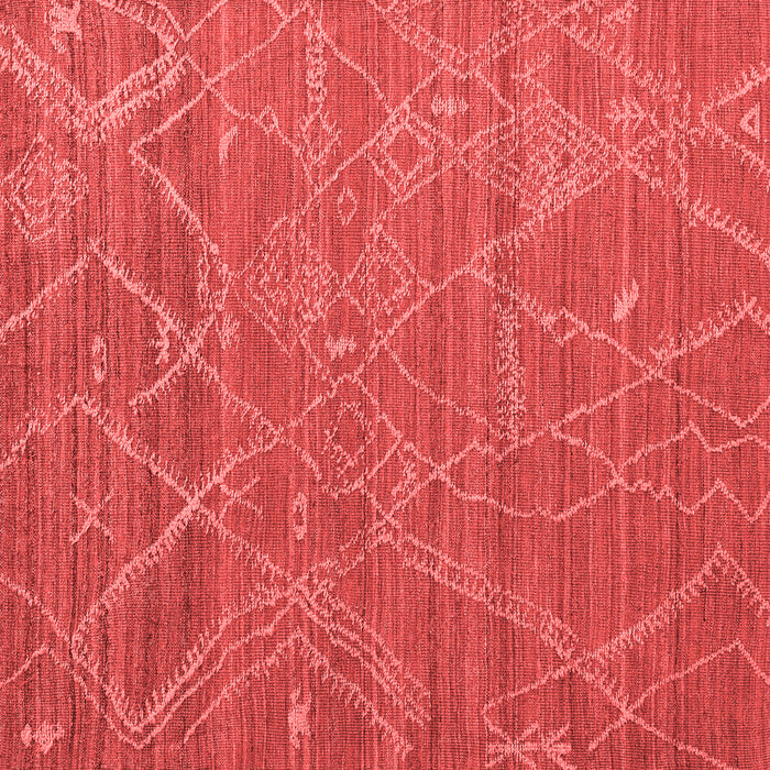 Abstract Red Modern Rug, abs5250red