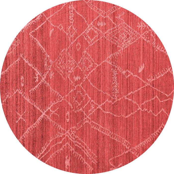 Machine Washable Abstract Red Modern Rug, wshabs5250red