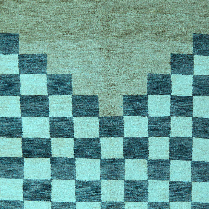 Machine Washable Abstract Light Blue Modern Rug, wshabs5251lblu