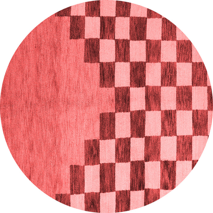 Abstract Red Modern Rug, abs5251red
