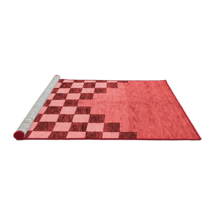 Modern Red Washable Rugs