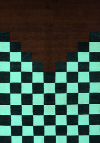 Abstract Turquoise Modern Rug, abs5252turq