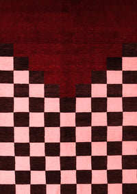 Abstract Red Modern Rug, abs5252red