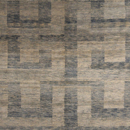 Square Machine Washable Abstract Puce Purple Rug, wshabs5253