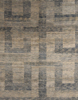 Abstract Puce Purple Modern Rug, abs5253