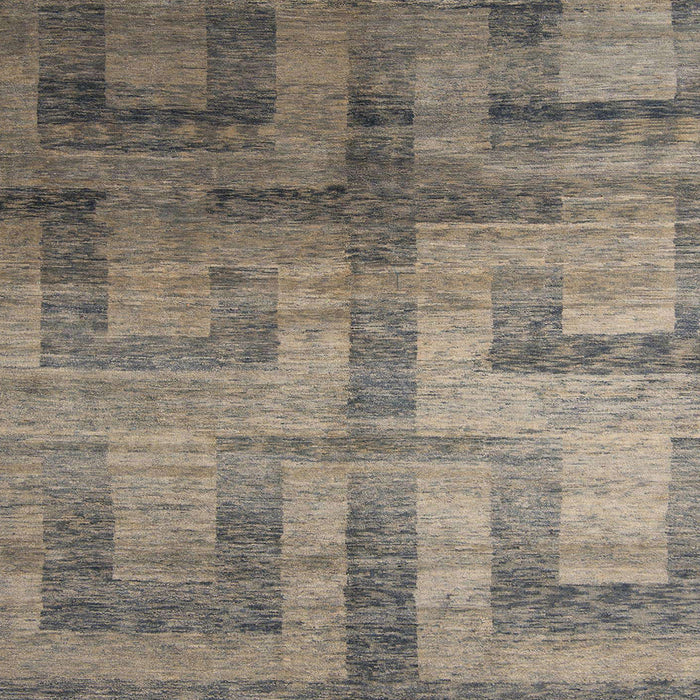 Square Abstract Puce Purple Modern Rug, abs5253